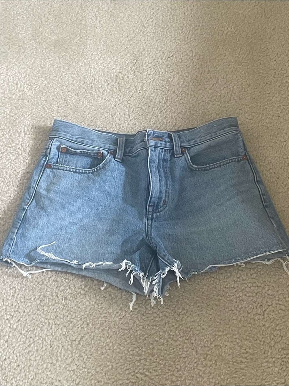 Madewell relaxed denim shorts